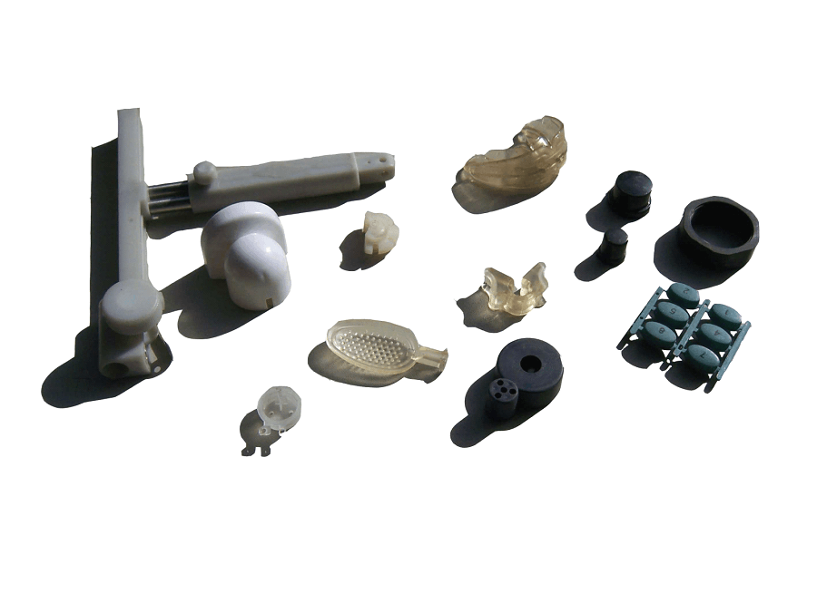 What are the parts of plastic mold